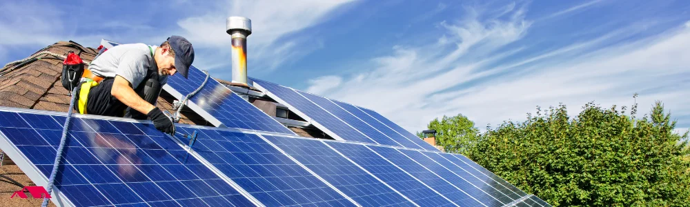 Installation von Solarpanels in Bern