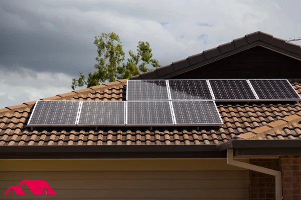 Installation von Solarpanels